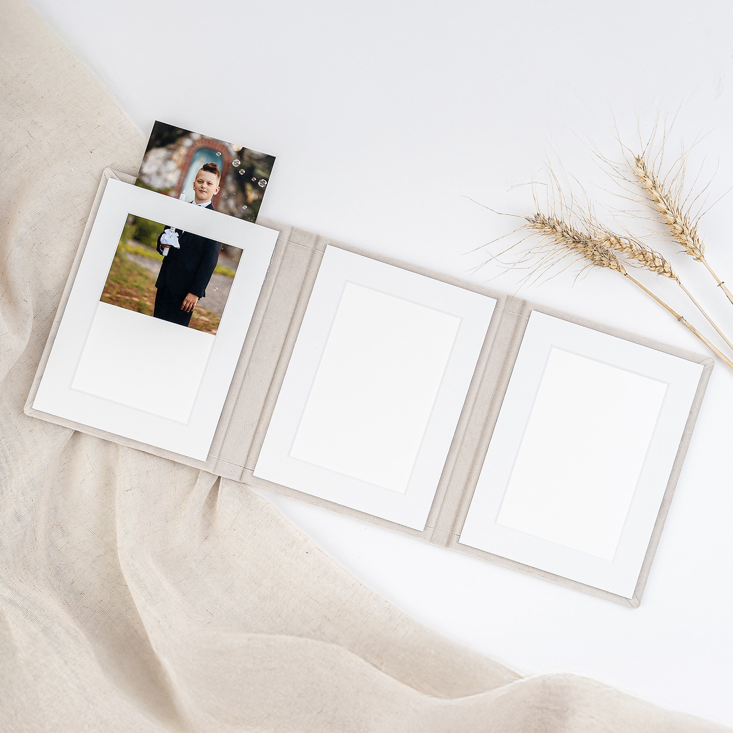 Triplex mit Fotoeinschub