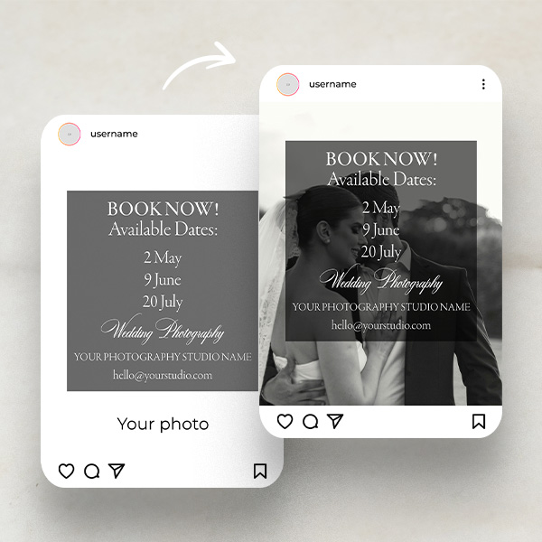 Social media templates Dolce Vita 