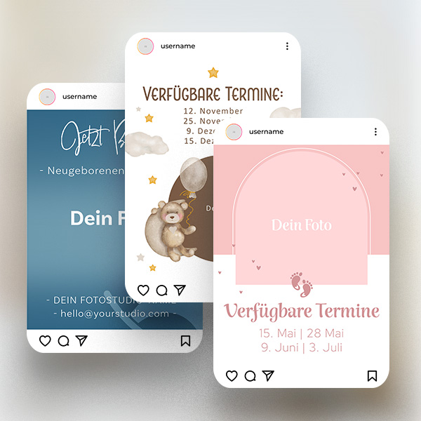 Social Media Vorlagen