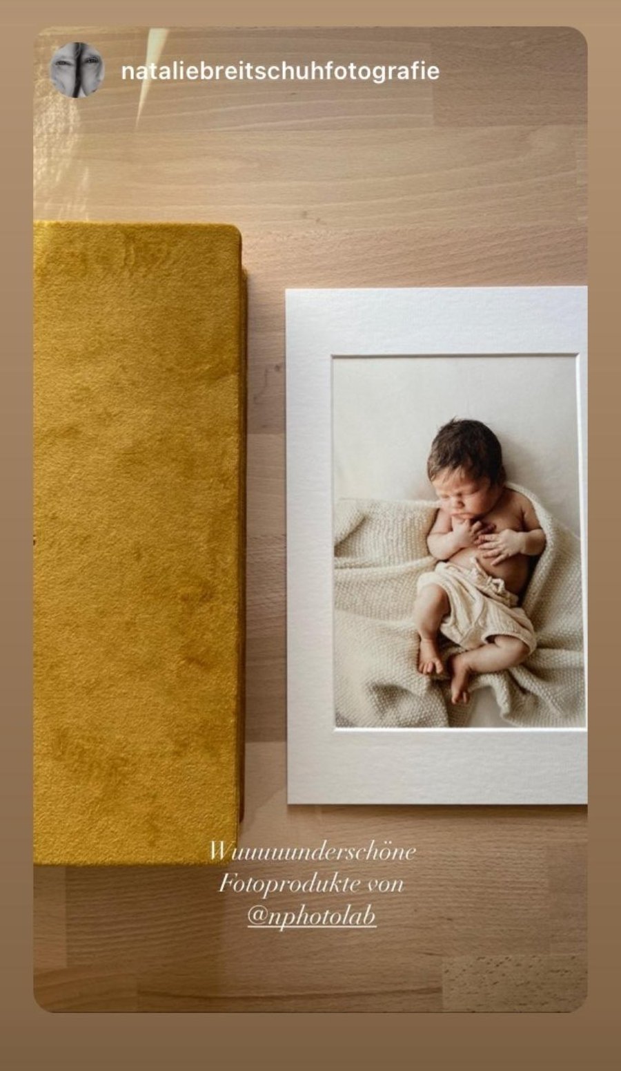 Folio Box und Passepartout-Karte