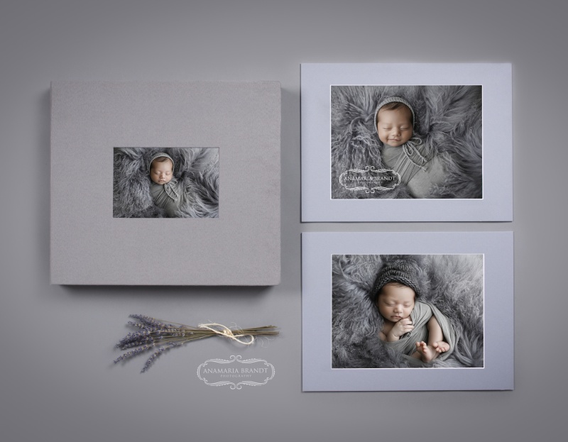 Newborn photography Folio Box and Prints by Anamaria Brandt2